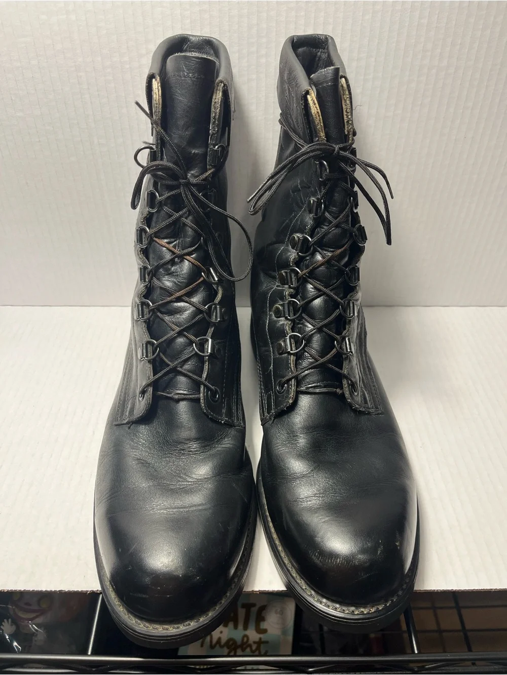 Vintage Addison Shoe Company Miitary Combat Boots, Biltrite Sz 10 D